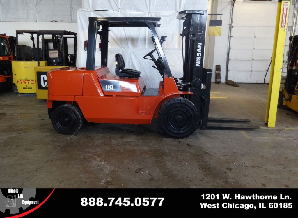 2008 Nissan JDP110 forklift on sale in California