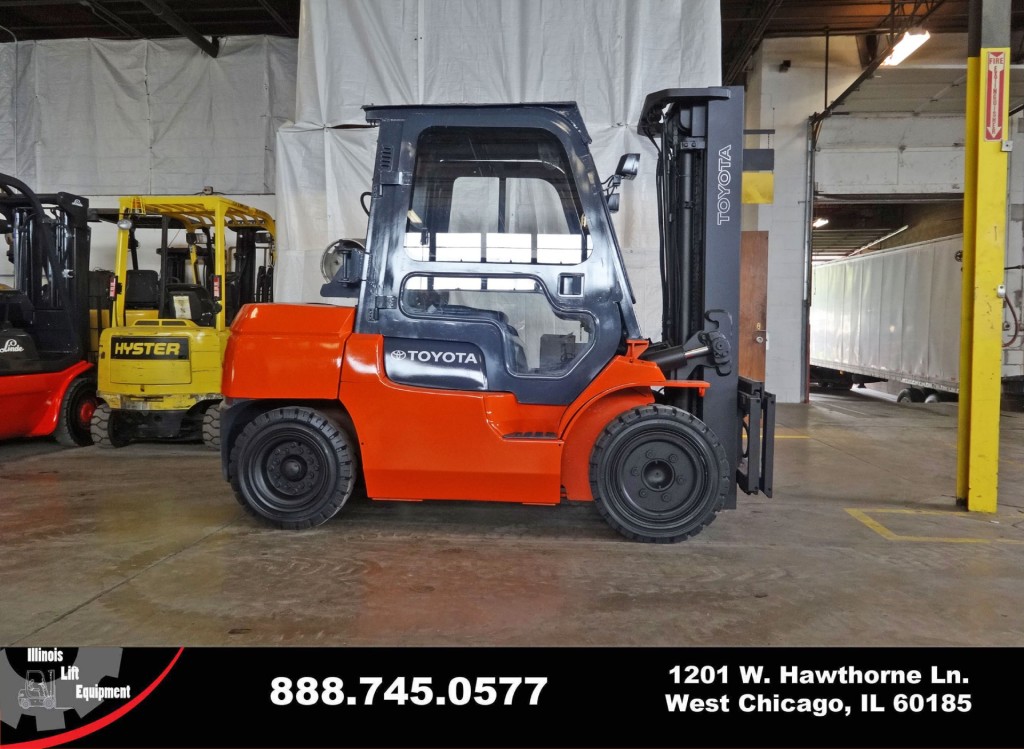 2005 Toyota7FGCU35 Forklift On Sale in California