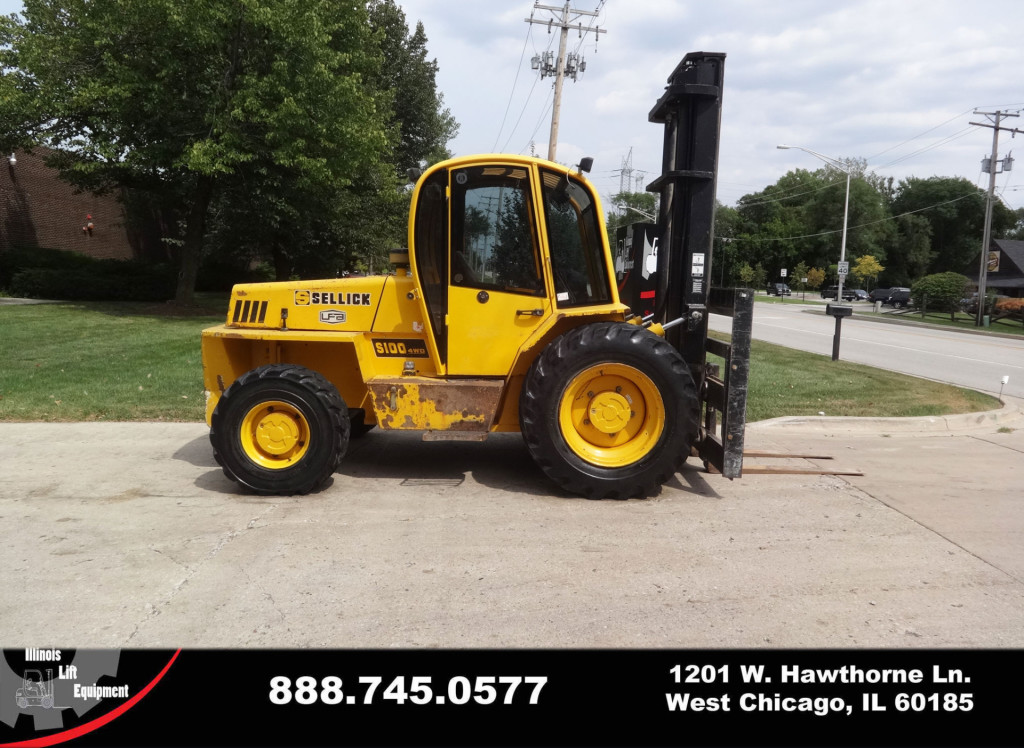 2005 Sellick SD100 PDS-4 Forklift on Sale in California