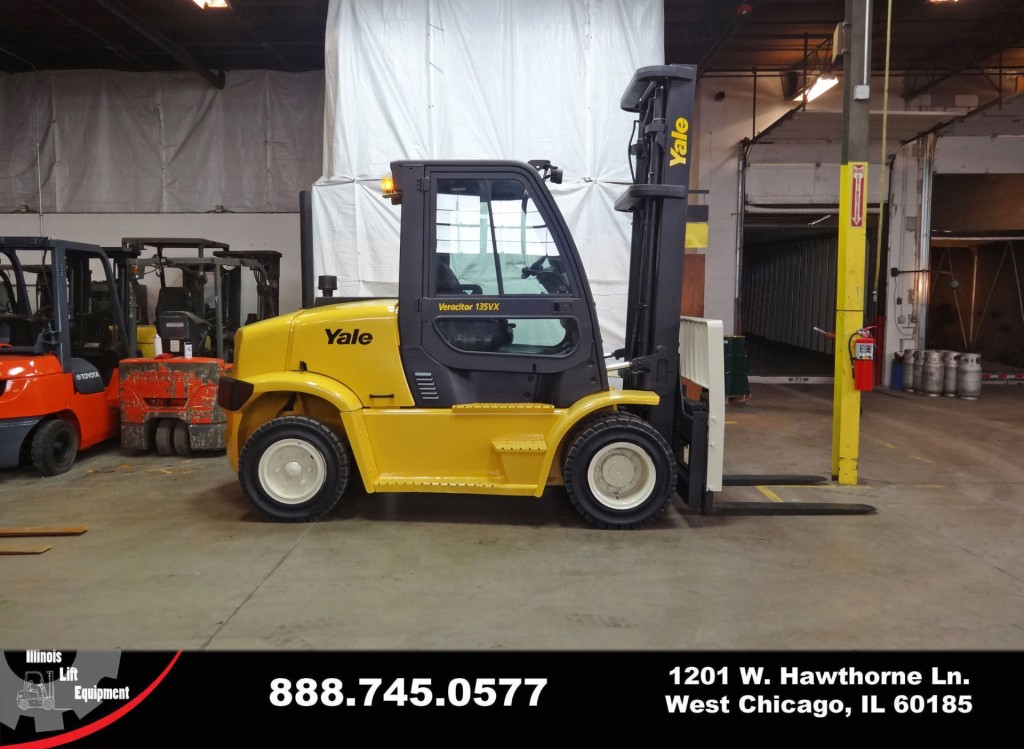  2008 Yale GDP135VX Forklift on Sale in California