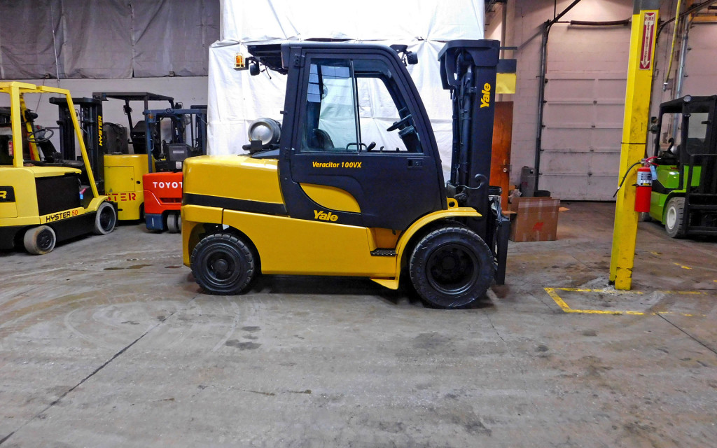  2009 Yale GLP100VX Forklift on Sale in California