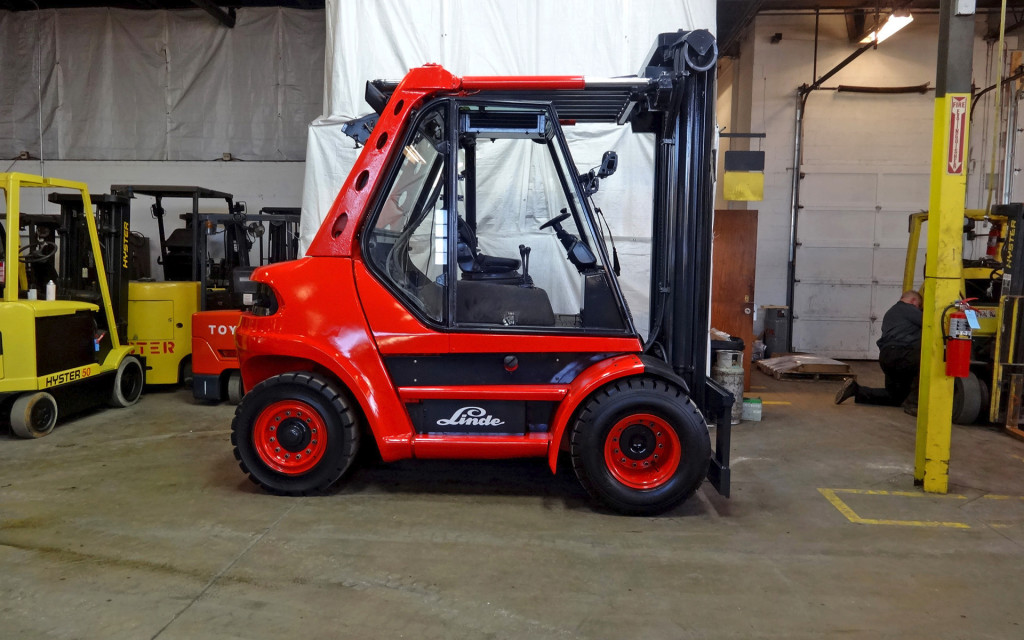  2004 Linde H80D Forklift on Sale in California