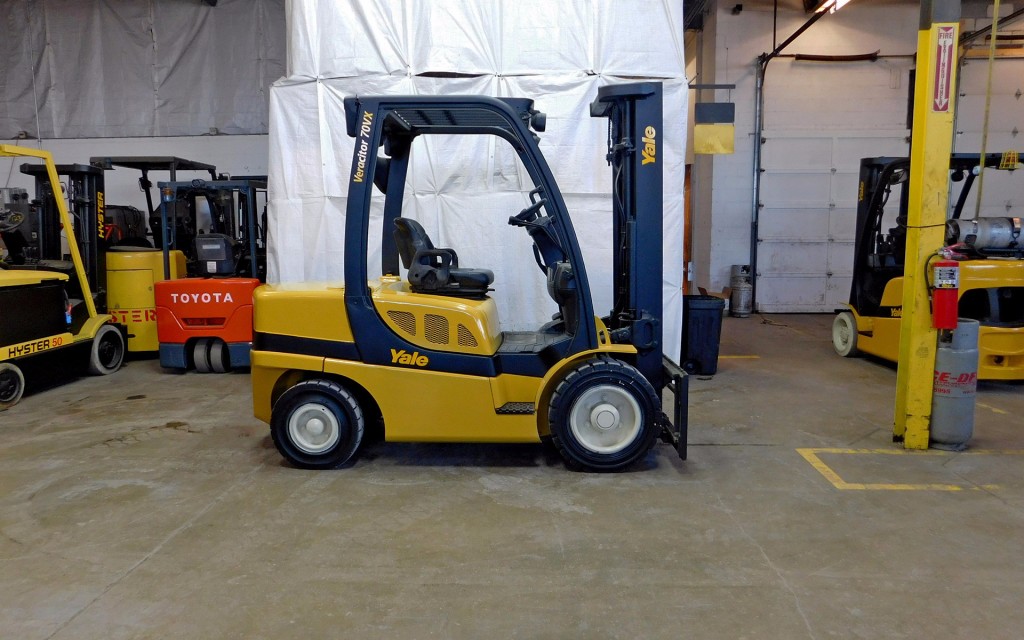  2007 Yale GDP070VX Forklift on Sale in California