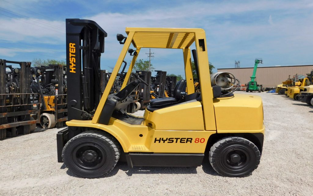  2001 Hyster H80XM Forklift on Sale in California