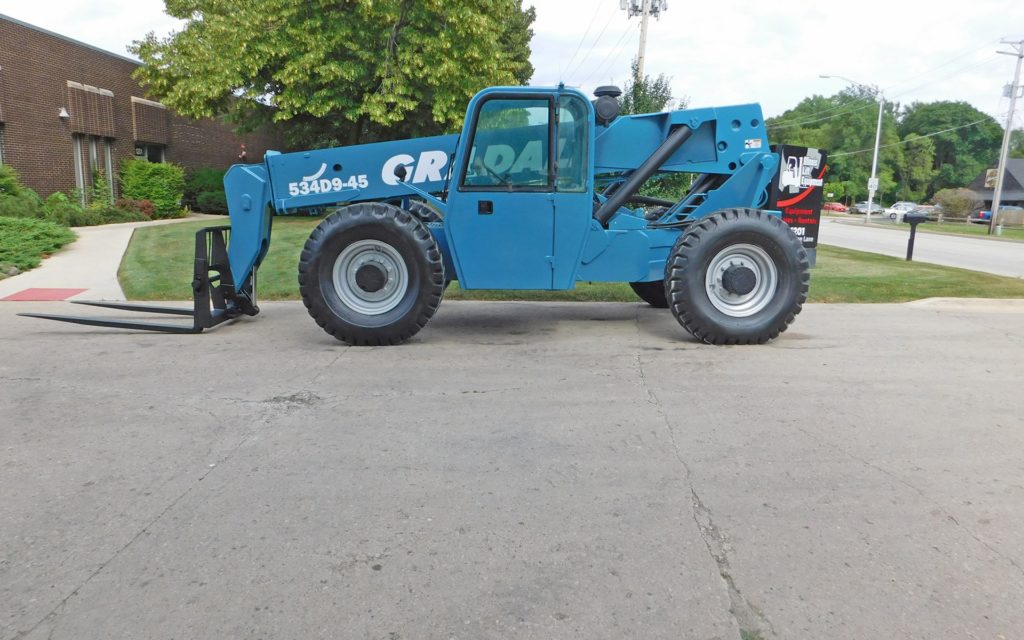  2005 Gradall 534D-9 Telehandler on Sale in California