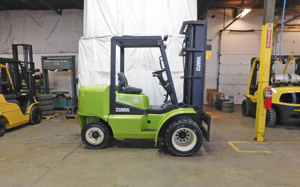  1999 Clark CGP40 Forklift On Sale in California