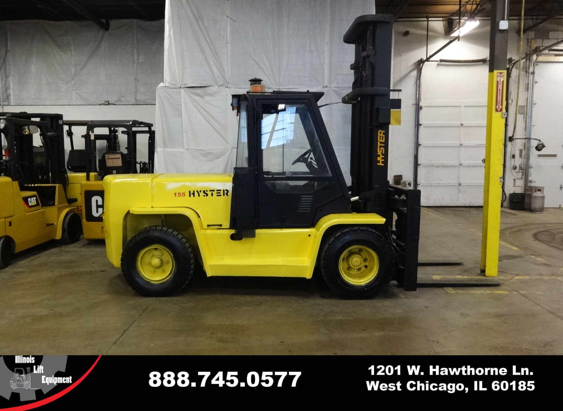 2005 Hyster H155XL Forklift on Sale in California