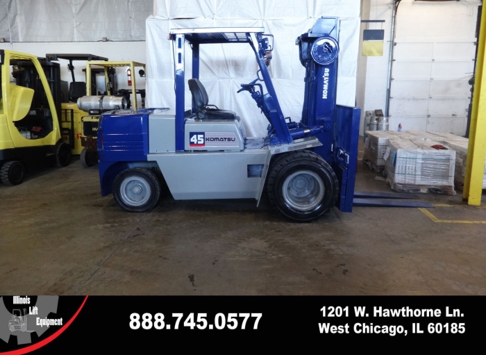 2000 Komatsu FD45T-5 Forklift on Sale in California