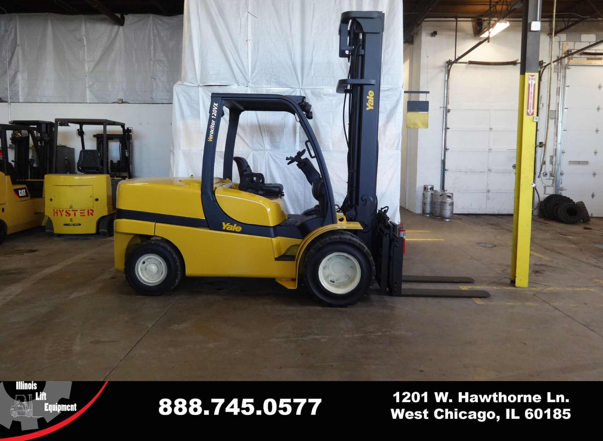 2006 Yale GDP120VX Forklift on Sale in California