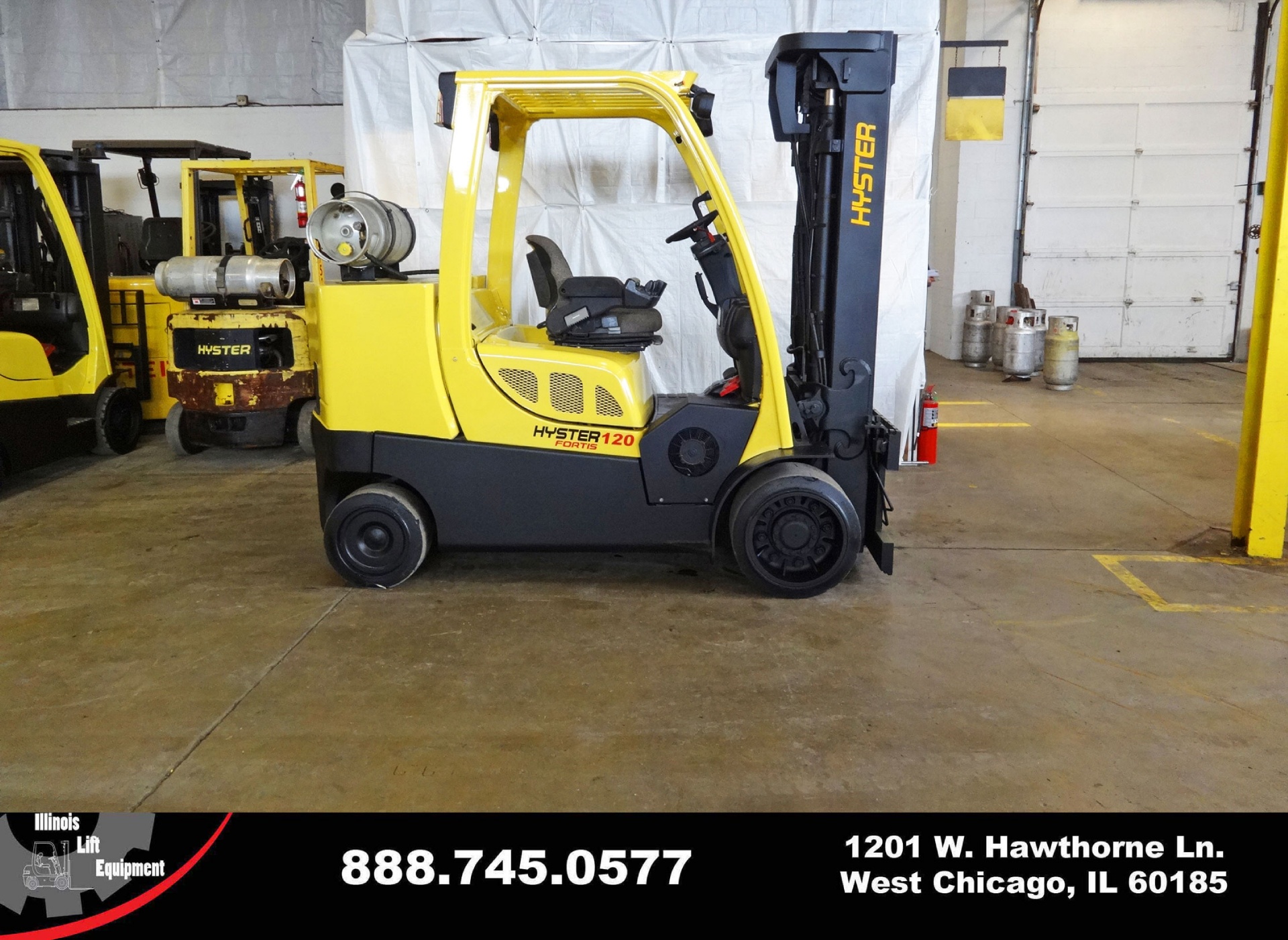 2008 Hyster S120FT Forklift on Sale in California