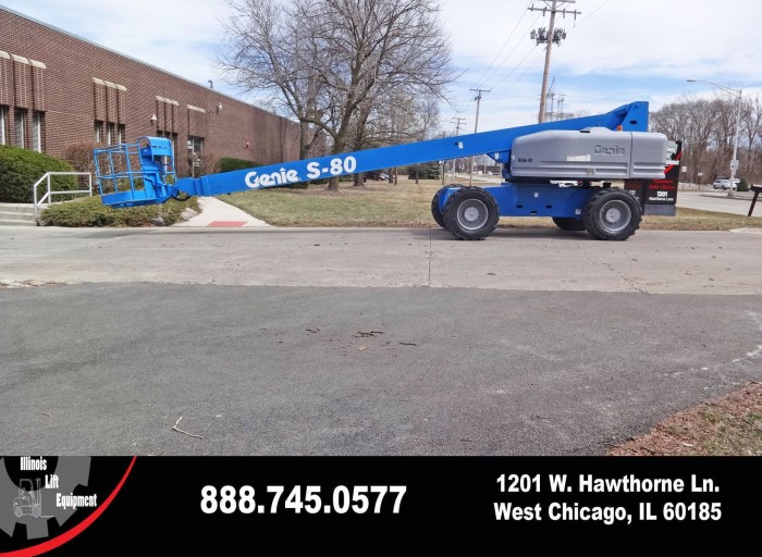 2003 Genie S80 Boom Lift on Sale in California