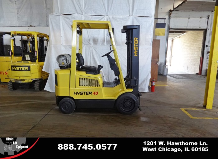 2004 Hyster S40XM Forklift on Sale in California