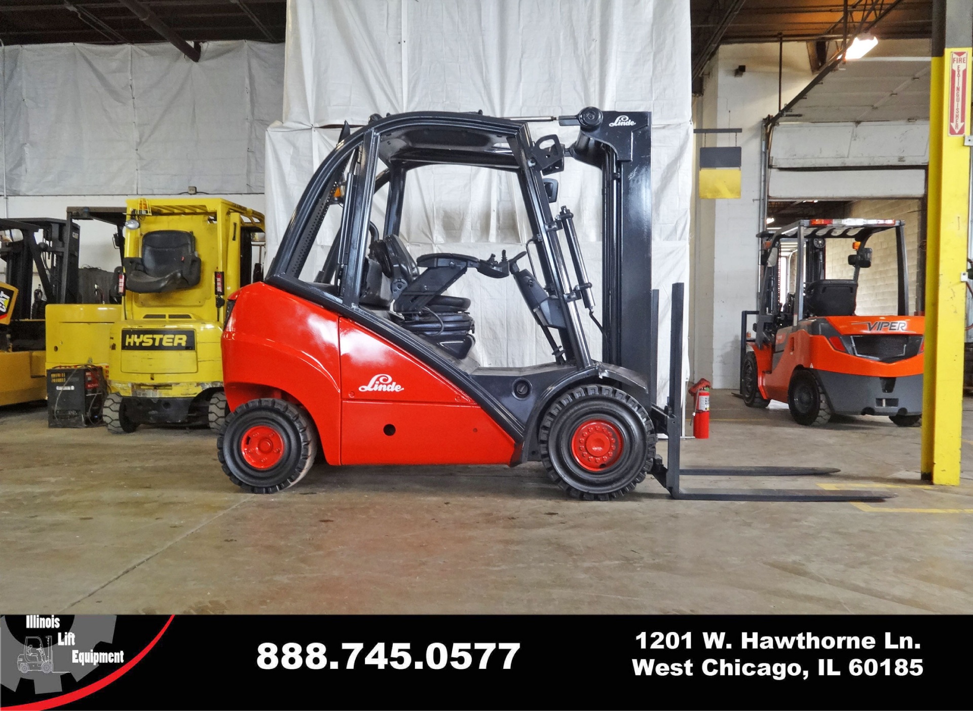 2006 Linde H25D Forklift on Sale in California