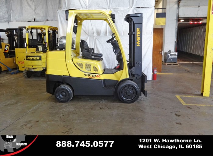 2007 Hyster S80FT Forklift on Sale in California