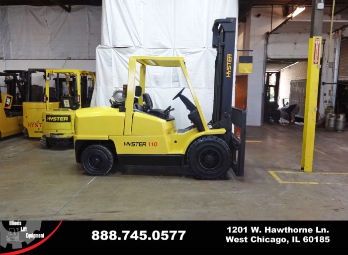 2000 Hyster H110XM Forklift On Sale in California