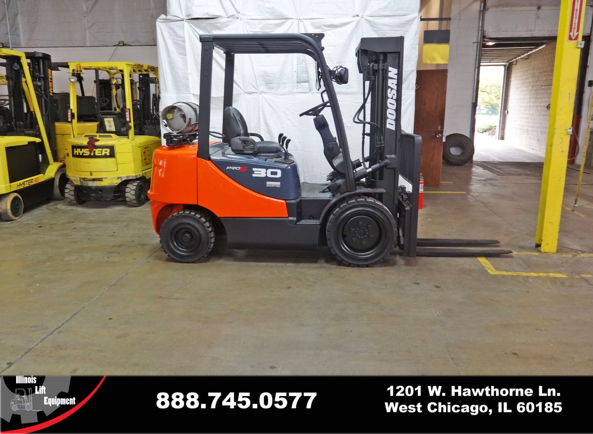 2009 Doosan G30E-5 Forklift on Sale in California