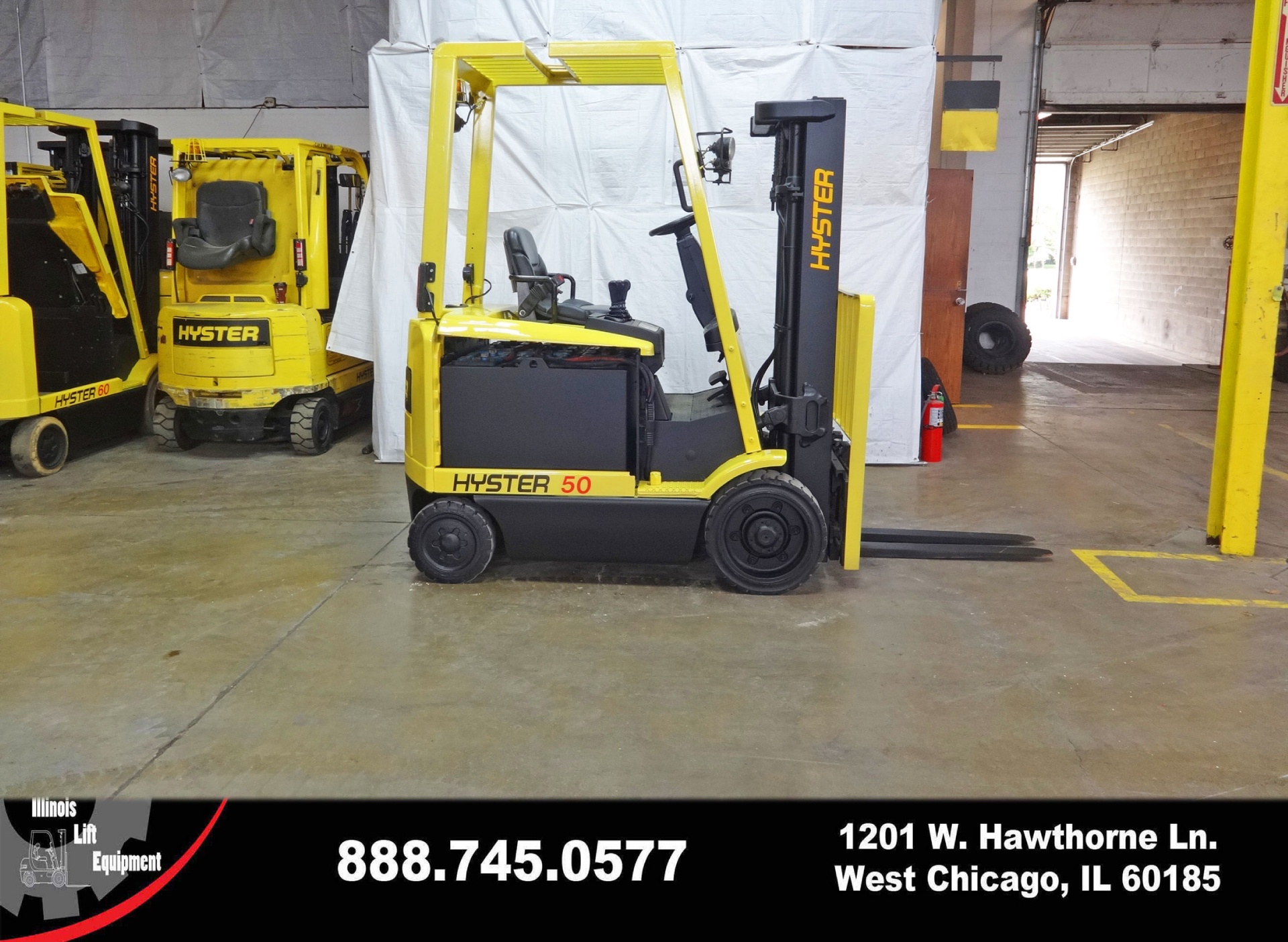 2007 Hyster E50Z Forklift On Sale in California