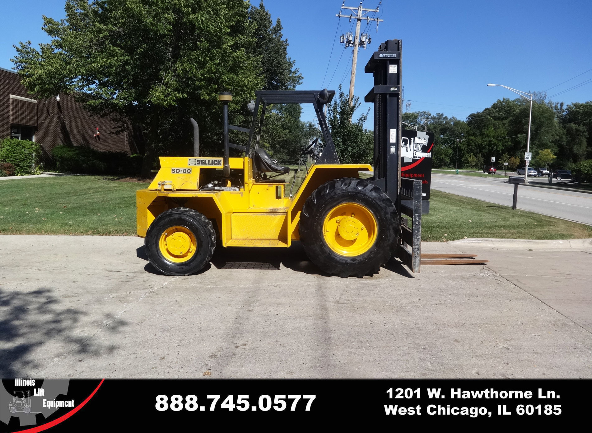 2000 Sellick SD80 Forklift on Sale in California