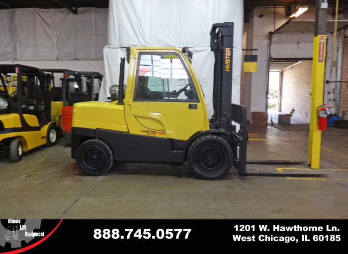 2011 Hyster H120FT Forklift on Sale in California