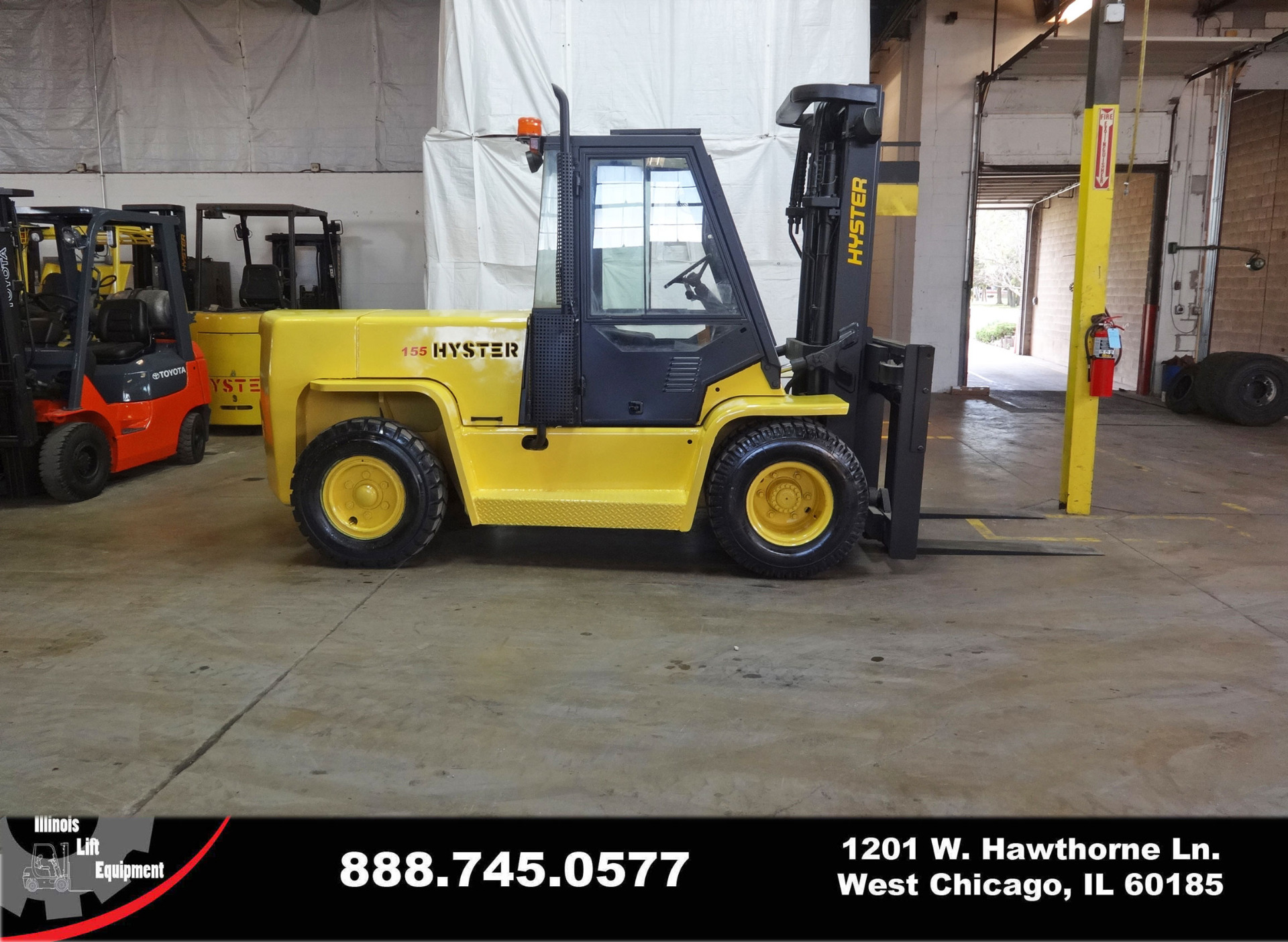 2005 Hyster H155XL2 Forklift on Sale in California