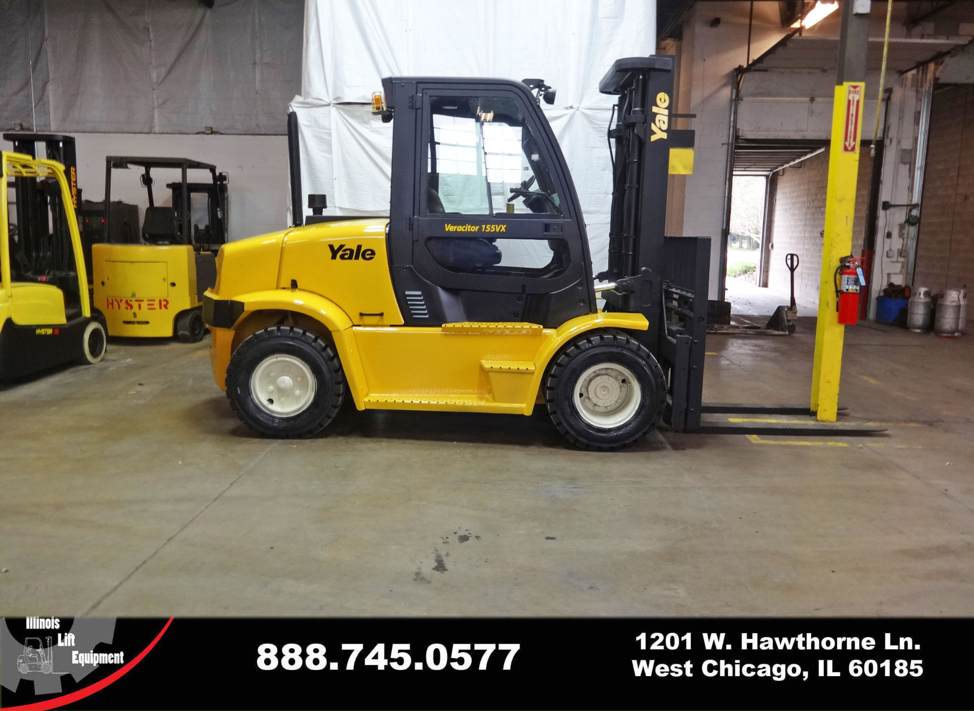 2008 Yale GDP155VX Forklift on Sale in California