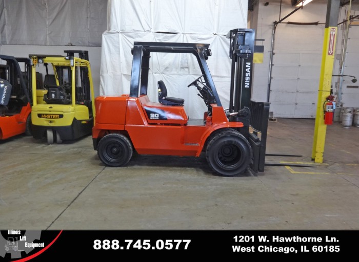 2006 Nissan JD90 Forklift on Sale in California