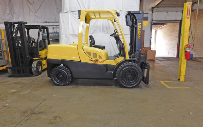 2012 Hyster H120FT Forklift On Sale in California