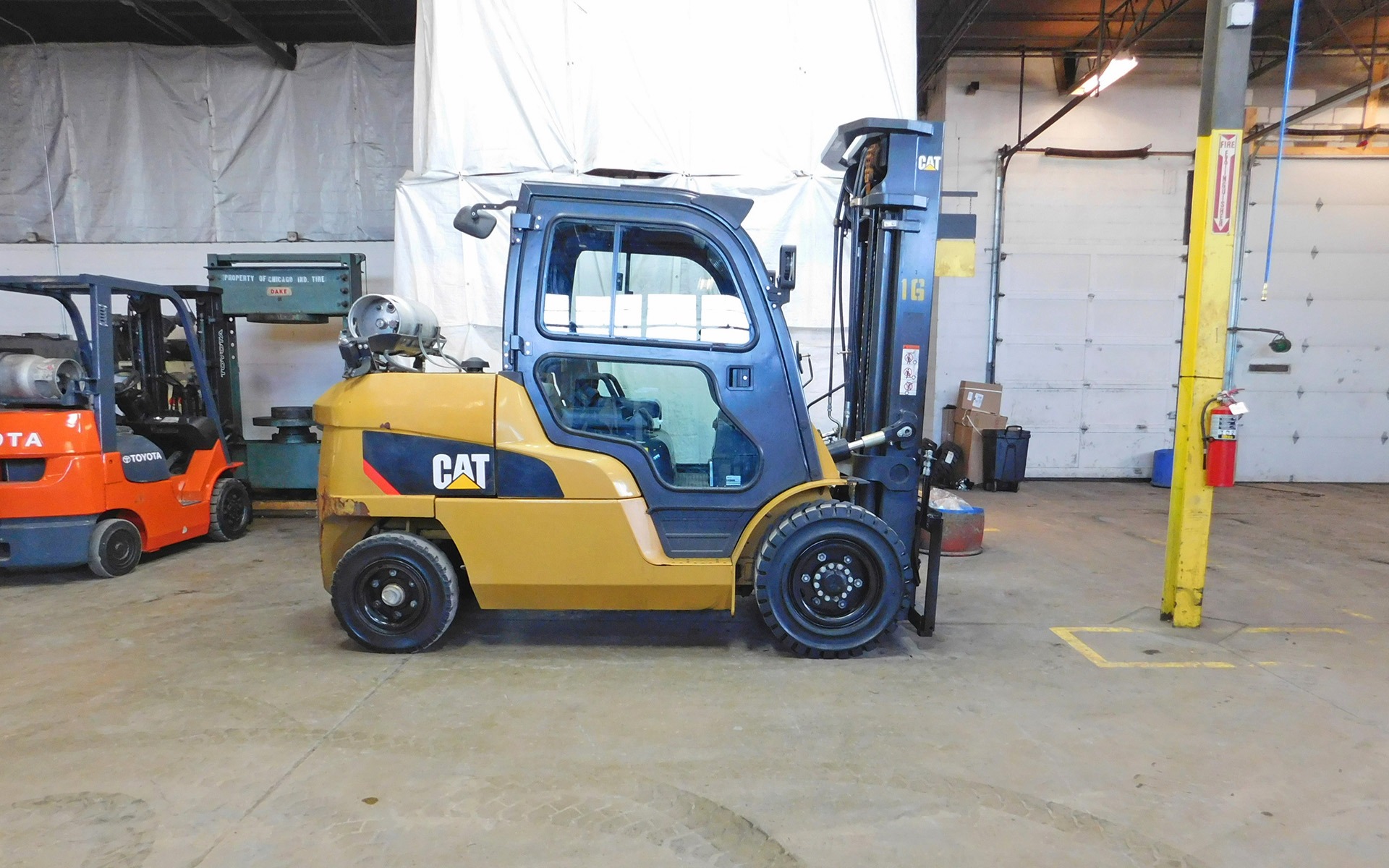 2014 Caterpillar GP55N1 Forklift on Sale in California